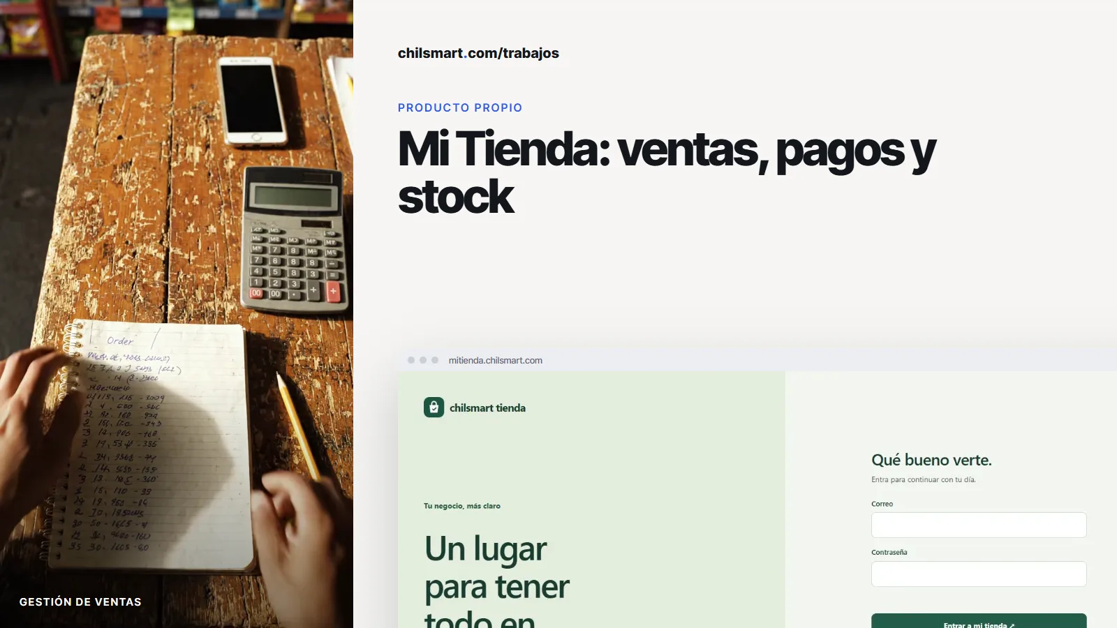 Mi Tienda · Producto propio