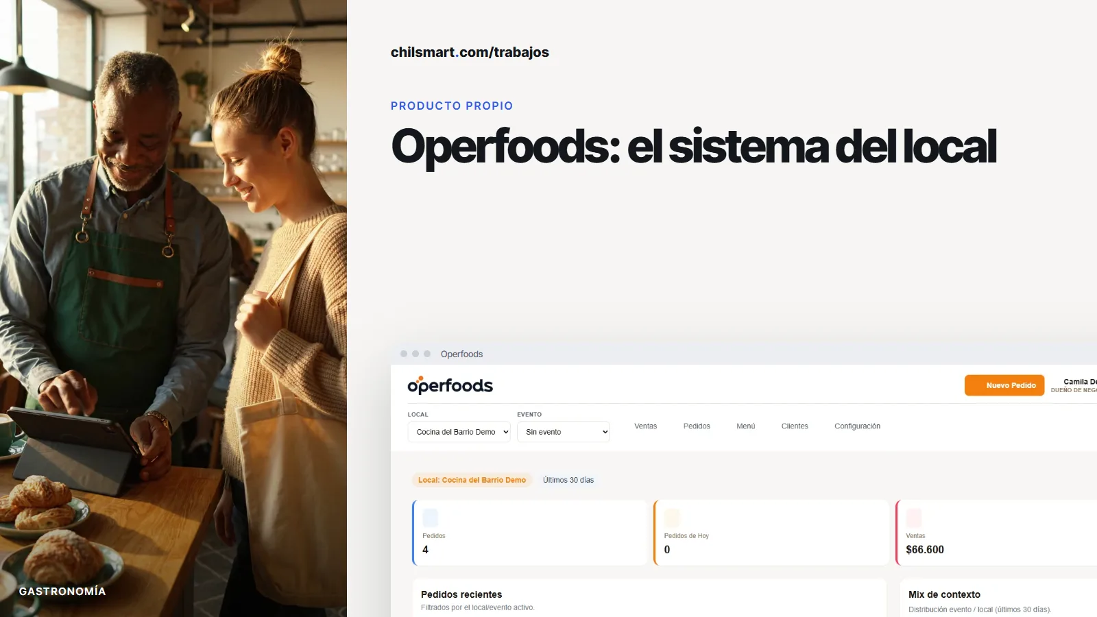 Operfoods · Producto propio