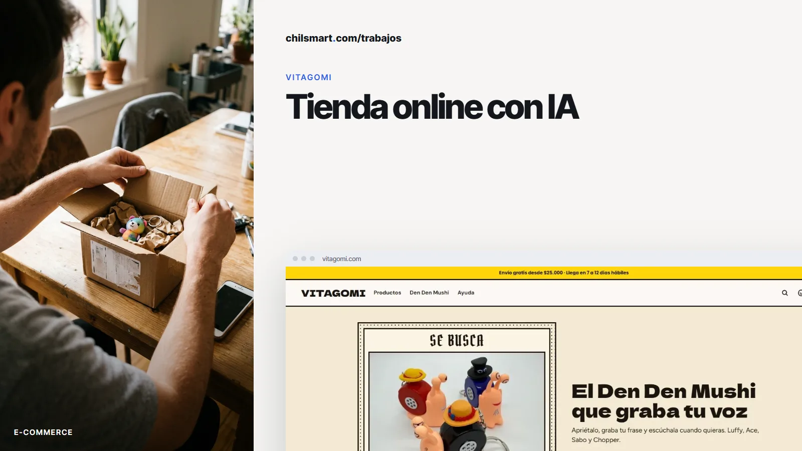 E-commerce · Vitagomi