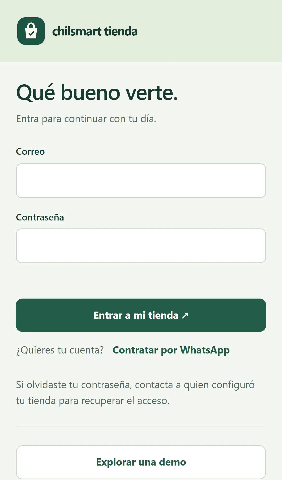 Mi Tienda en celular