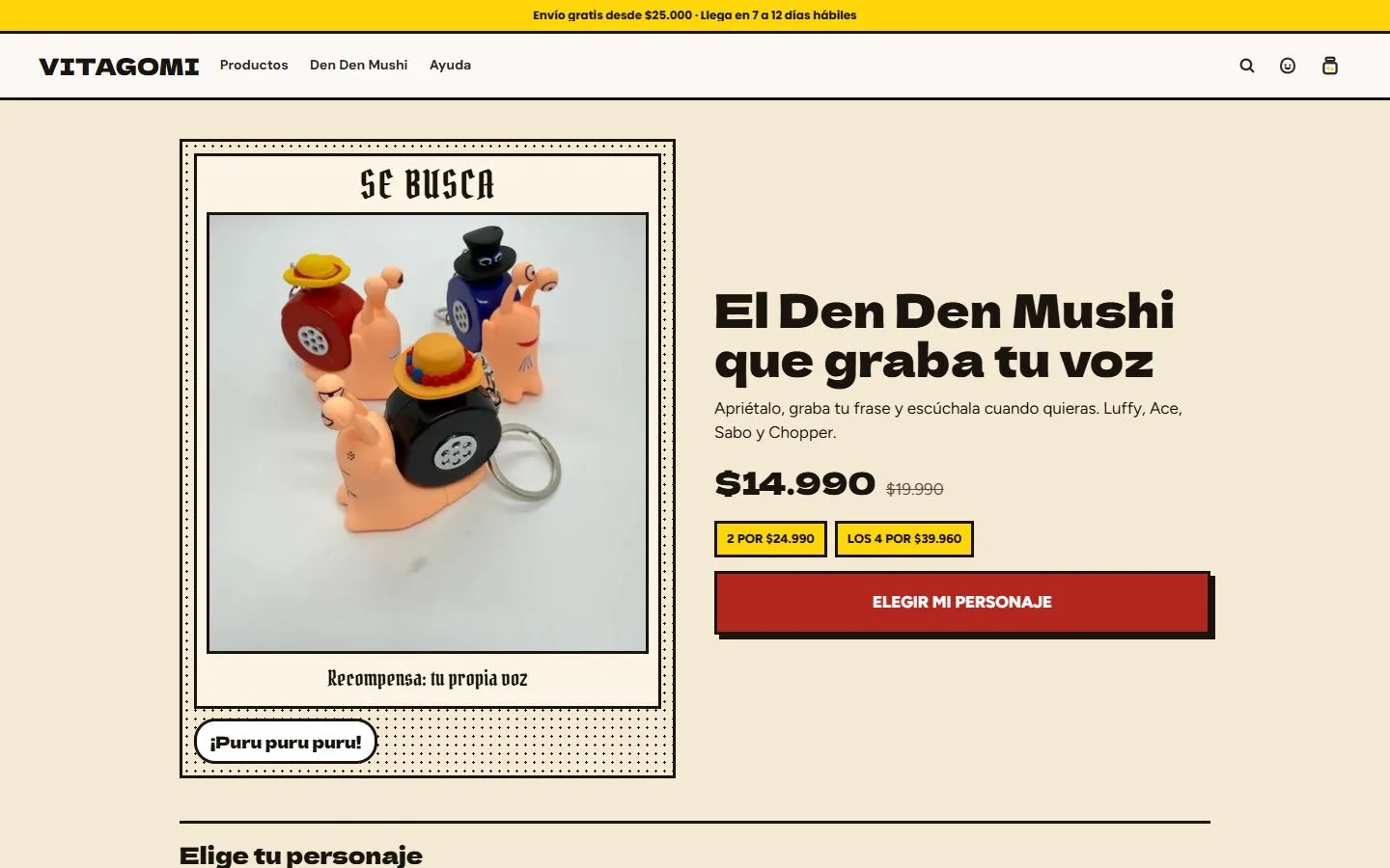 E-commerce · Vitagomi
